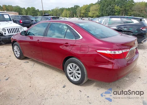 2016 Toyota Camry Le из США, поврежденный, VIN 4T1BF1FK0GU506495